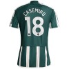 Camiseta de fútbol Manchester United Casemiro 18 Segunda Equipación 23-24 - Hombre